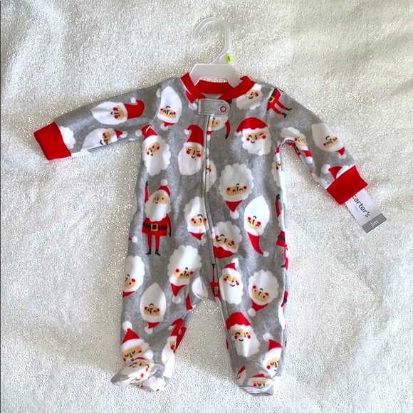 Carter's Other - (2 for$12)Carter’s Footed Fleece Christmas Pajamas